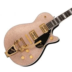 Electric Guitars Gretsch - G6229TG Limited Edition Players Edition Sparkle Jet™ BT With Bigsby® And Gold Hardware, Ebony Fingerboard, Champagne Sparkle