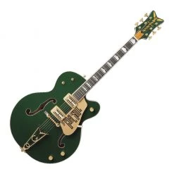 Gretsch G6136I Bono Irish Falcon™, Ebony Fingerboard, Soul Green Electric Guitars