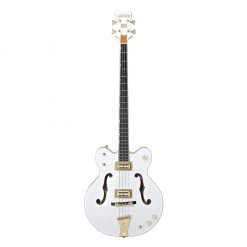 Gretsch G6136LSB White Falcon™ Bass, 34" Scale, Ebony Fingerboard, White Bass Guitars