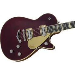 Electric Guitars Gretsch G6228FM Players Edition Jet - Flame Maple Dark Cherry Stain