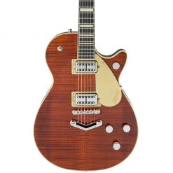 Gretsch G6228FM-PE Players Edition Jet - Flame Maple Bourbon Stain Electric Guitars