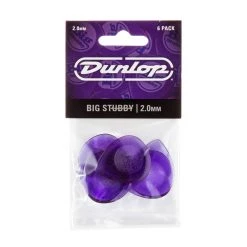 Jim Dunlop Dunlop JP320 - 2.00mm Big Stubby Picks 6pk