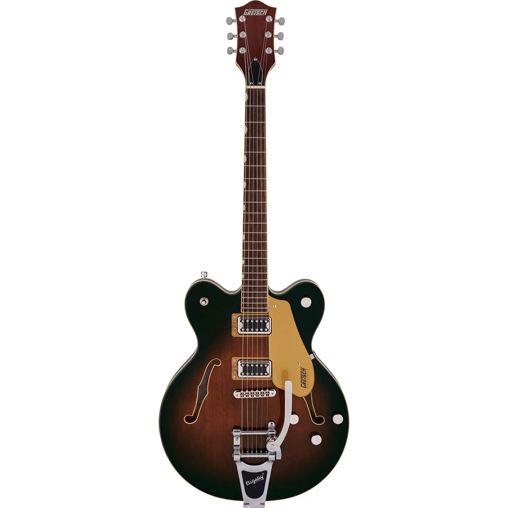 Gretsch - G5622T Electromatic® Center Block Double-Cut With Bigsby® - Laurel Fingerboard - Single Barrel Burst Electric Guitars