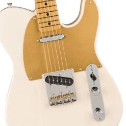 Fender JV Modified'50s Telecaster®, Maple Fingerboard, White Blonde Electric Guitars