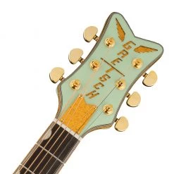 Acoustic Guitars Gretsch G4021E Rancher Penguin Parlour Acoustic/Electric - Mint Metallic