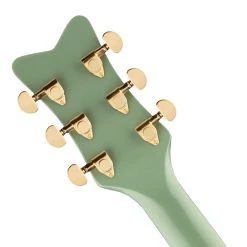 Acoustic Guitars Gretsch G4021E Rancher Penguin Parlour Acoustic/Electric - Mint Metallic