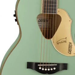 Acoustic Guitars Gretsch G4021E Rancher Penguin Parlour Acoustic/Electric - Mint Metallic