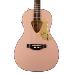 Gretsch G4021E Rancher Penguin Parlour Acoustic/Electric - Shell Pink Acoustic Guitars