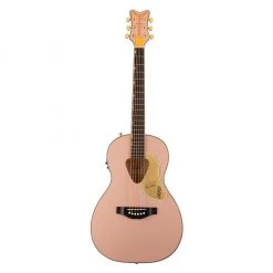 Gretsch G4021E Rancher Penguin Parlour Acoustic/Electric - Shell Pink Acoustic Guitars