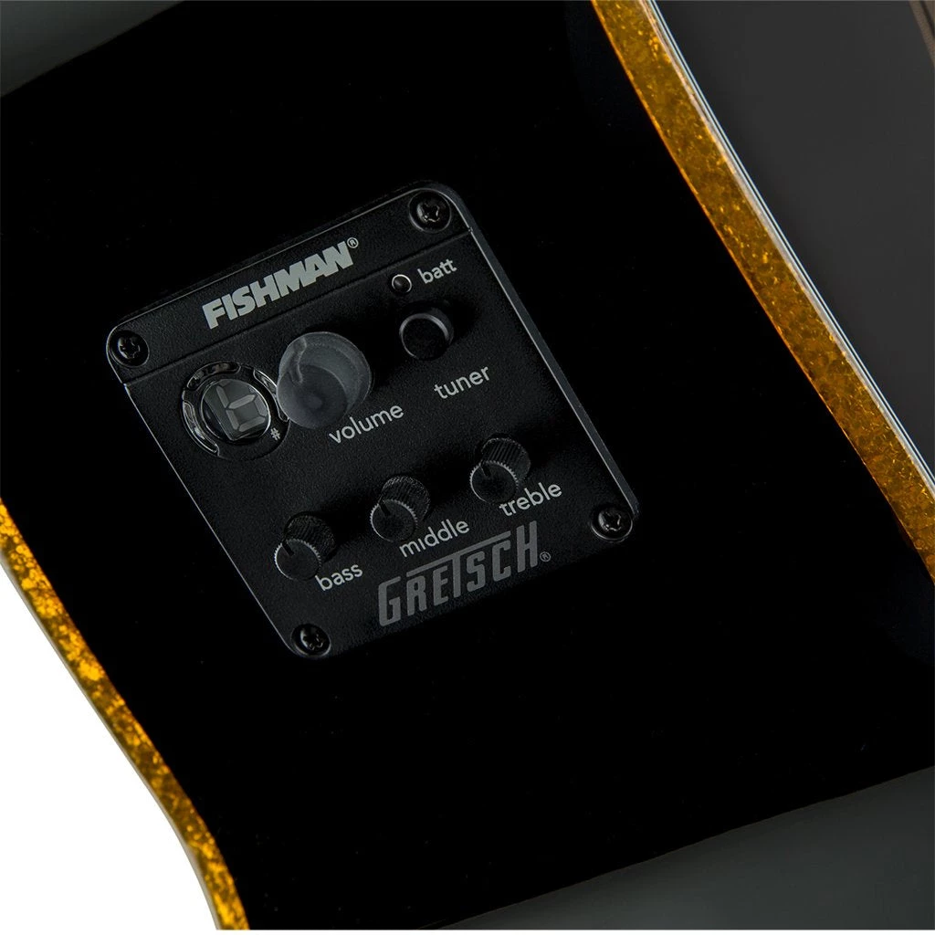 Acoustic Guitars Gretsch G5022CBFE Falcon Jumbo - Black