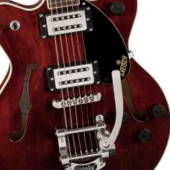 Gretsch - G2655T Streamliner™ Center Block Jr. Double-Cut With Bigsby®, Laurel Fingerboard, Walnut Stain Electric Guitars