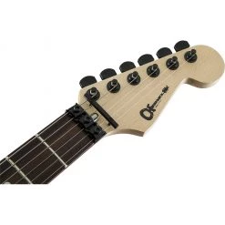 Electric Guitars Charvel USA Select San Dimas Style 1 HSS FR Rosewood Fretboard - Snow Blind Satin