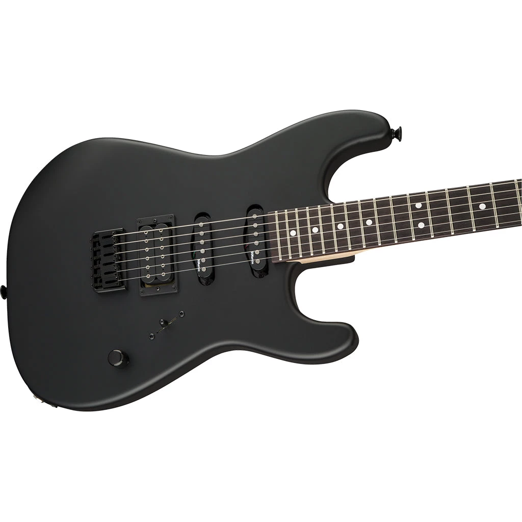 Charvel USA Select San Dimas Style 1 HSS HT Rosewood Fretboard - Pitch Black Electric Guitars