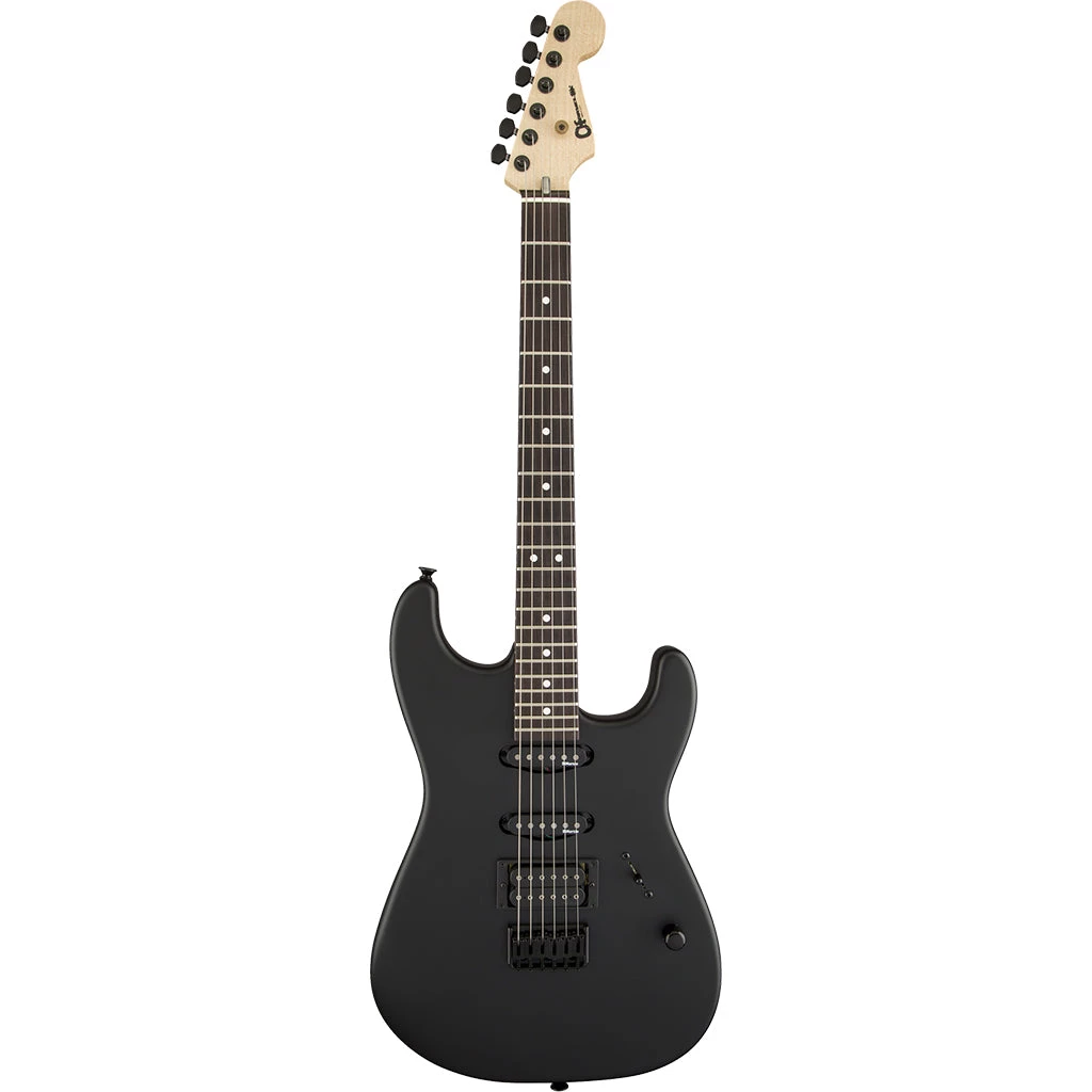 Charvel USA Select San Dimas Style 1 HSS HT Rosewood Fretboard - Pitch Black Electric Guitars