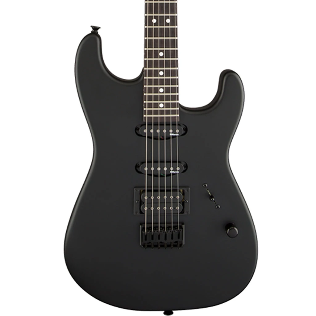 Charvel USA Select San Dimas Style 1 HSS HT Rosewood Fretboard - Pitch Black Electric Guitars
