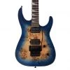 Jackson MJ Series Dinky™ DKRP, Ebony Fingerboard, Transparent Blue Burst