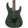 Electric Guitars Jackson X Series Soloist™ SLX Crackle - Laurel Fingerboard - Green Crackle