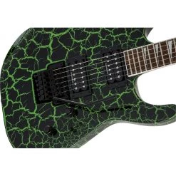 Electric Guitars Jackson X Series Soloist™ SLX Crackle - Laurel Fingerboard - Green Crackle