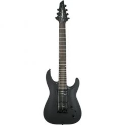 Electric Guitars Jackson JS22-7 DKA Dinky - Satin Black - Amaranth Fretboard