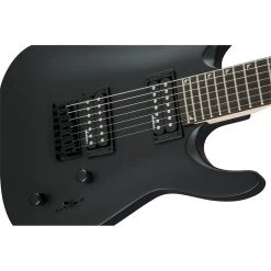 Electric Guitars Jackson JS22-7 DKA Dinky - Satin Black - Amaranth Fretboard