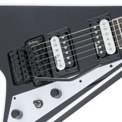 Electric Guitars Jackson - JS Series Rhoads JS32, Amaranth Fingerboard, Black With White Bevels