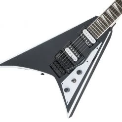 Electric Guitars Jackson - JS Series Rhoads JS32, Amaranth Fingerboard, Black With White Bevels