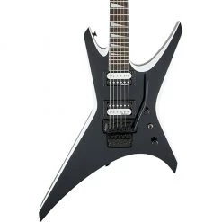 Electric Guitars Jackson - JS Series Warrior JS32 - Black With White Bevels