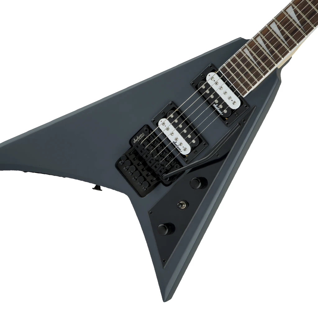 Jackson - JS Series Rhoads JS32, Amaranth Fingerboard, Satin Gray Electric Guitars