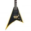 Electric Guitars Jackson X Series Rhoads RRX24, Laurel Fingerboard, Black With Yellow Bevels
