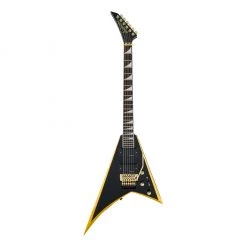 Electric Guitars Jackson X Series Rhoads RRX24, Laurel Fingerboard, Black With Yellow Bevels