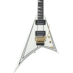 Electric Guitars Jackson Pro Series Rhoads RR3 - Ivory With Black Pinstripes - Ebony