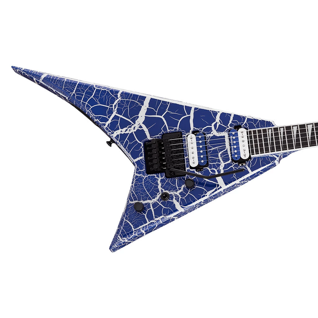 Electric Guitars Jackson - Pro Series Rhoads RR24, Ebony Fingerboard, Lightning Crackle