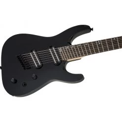 Jackson X Series Dinky DKAF7 MS 7 String Multi Scale- Gloss Black - Laurel Fretboard