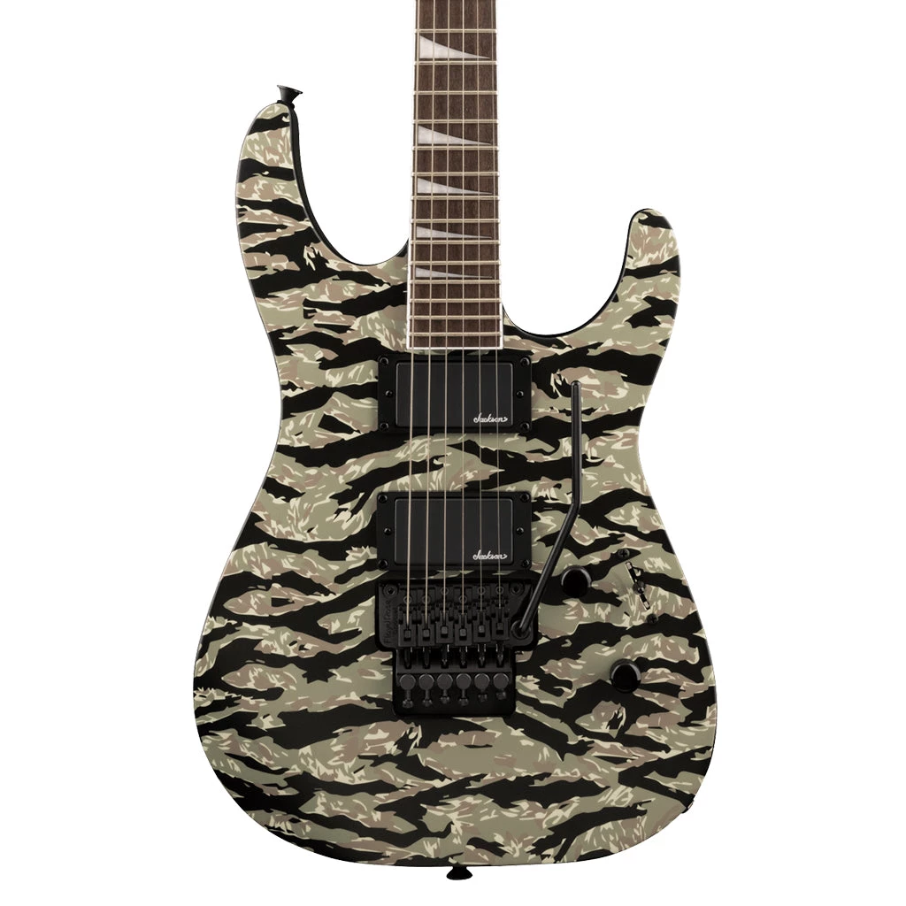 Jackson - X Series Soloist™ SLX DX Camo, Laurel Fingerboard, Tiger Jungle Camo Electric Guitars