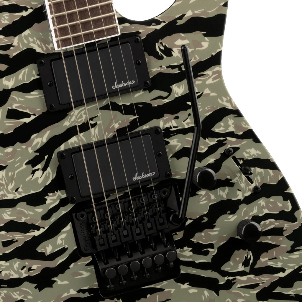 Jackson - X Series Soloist™ SLX DX Camo, Laurel Fingerboard, Tiger Jungle Camo Electric Guitars