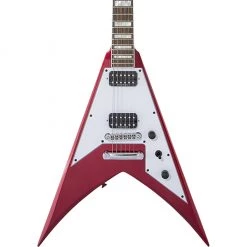 Electric Guitars Jackson - X Series Signature Scott Ian King V KVXT - Candy Apple Red - Laurel Fingerboard
