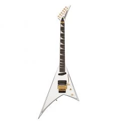 Electric Guitars Jackson - Concept Series Rhoads RR24 HS, Ebony Fingerboard, White With Black Pinstripes