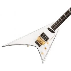 Electric Guitars Jackson - Concept Series Rhoads RR24 HS, Ebony Fingerboard, White With Black Pinstripes
