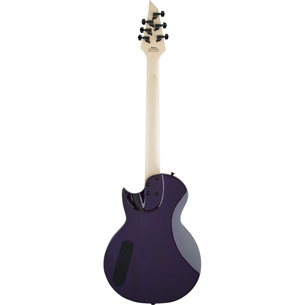 Jackson JS Series Monarkh SC JS22Q - Transparent Purple Burst - Amaranth Fingerboard