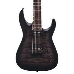 Electric Guitars Jackson - JS Series Dinky™ Arch Top JS22Q-7 DKA HT, Amaranth Fingerboard, Transparent Black Burst