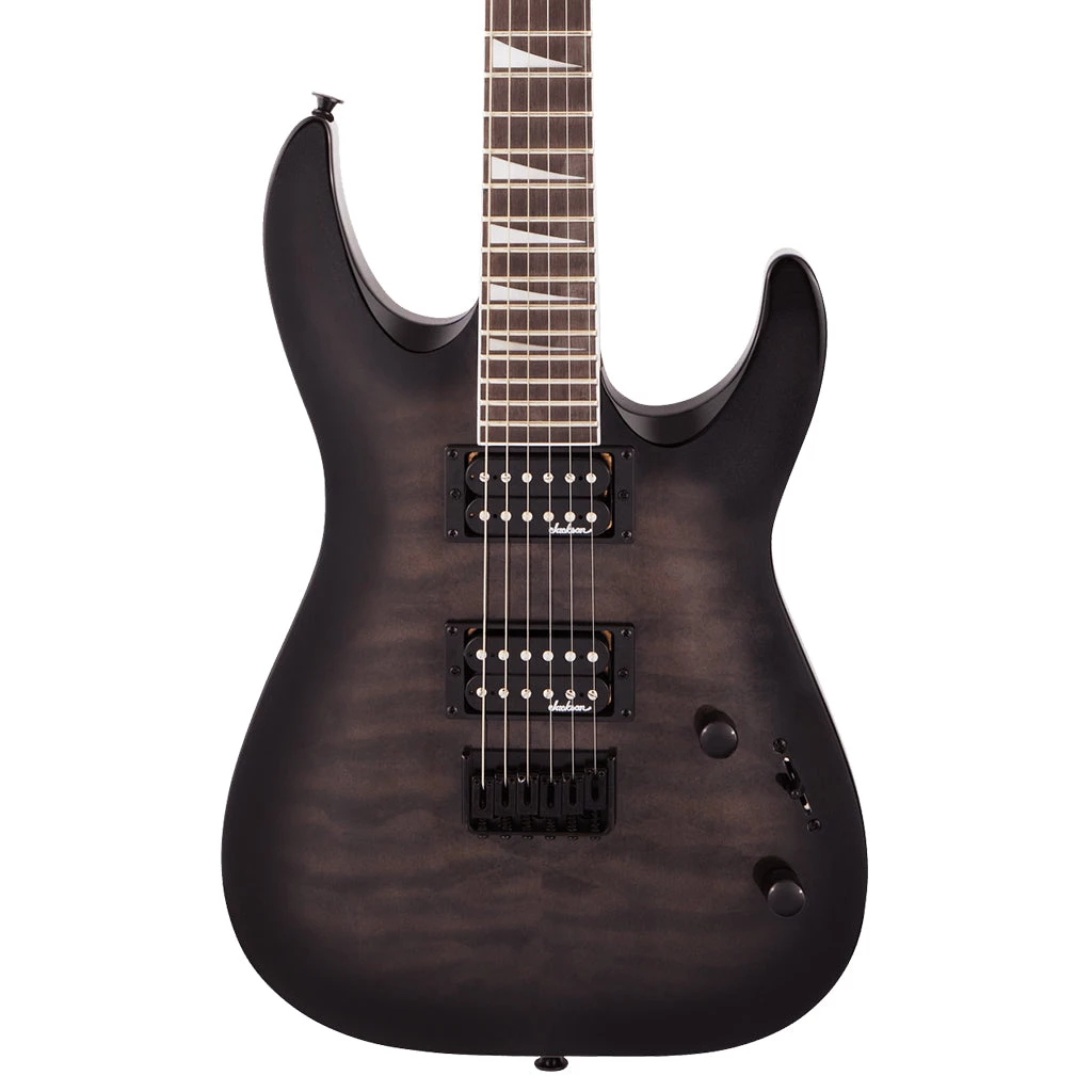 Jackson - JS Series Dinky™ Arch Top JS32Q DKA HT, Amaranth Fingerboard, Transparent Black Burst Electric Guitars