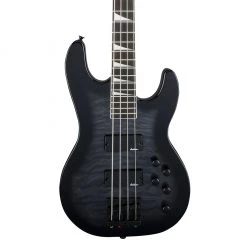Jackson JS Series Concert™ Bass JS3Q, Amaranth Fingerboard, Transparent Black Burst Bass Guitars