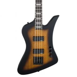 Bass Guitars Jackson JS Series Kelly™ Bird Bass IV JS2, Amaranth Fingerboard, Tobacco Burst