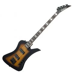 Bass Guitars Jackson JS Series Kelly™ Bird Bass IV JS2, Amaranth Fingerboard, Tobacco Burst