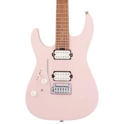Electric Guitars Charvel - Pro-Mod DK24 HH 2PT CM LH - Caramelized Fingerboard - Satin Shell Pink