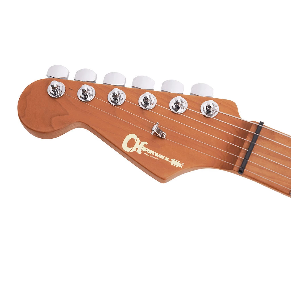 Electric Guitars Charvel - Pro-Mod DK24 HH 2PT CM LH - Caramelized Fingerboard - Satin Shell Pink