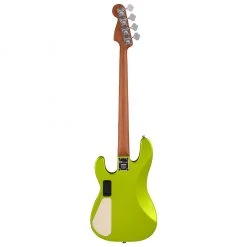 Bass Guitars Charvel Pro-Mod San Dimas® Bass PJ IV - Caramelized Maple Fingerboard - Lime Green Metallic