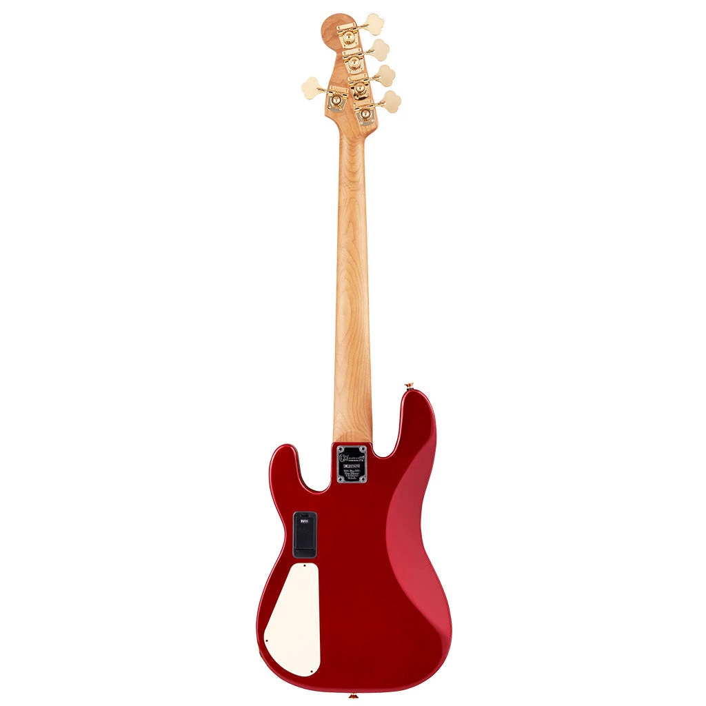 Bass Guitars Charvel - Pro-Mod San Dimas® Bass JJ V - Caramelized Maple Fingerboard - Candy Apple Red
