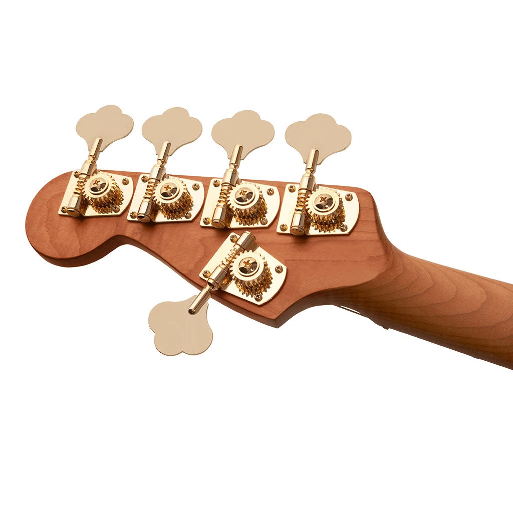 Bass Guitars Charvel - Pro-Mod San Dimas® Bass JJ V - Caramelized Maple Fingerboard - Candy Apple Red