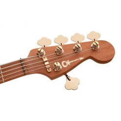 Charvel - Pro-Mod San Dimas® Bass JJ V - Caramelized Maple Fingerboard - Lambo Green Metallic